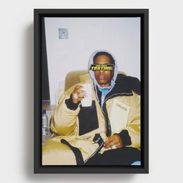 A$AP Rocky Studio Testing Framed Canvas