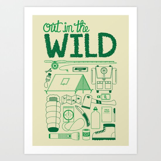 Out In The Wild Art Print