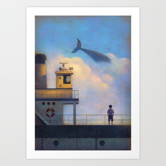 Leaving Art Print