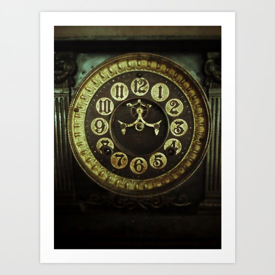 clock Art Print