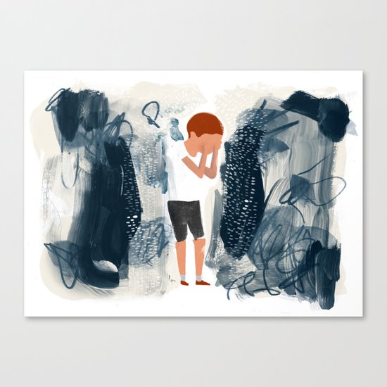 Toxic Stress Canvas Print