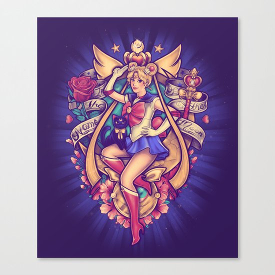 In the Name of the Moon Canvas Print