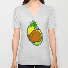 Pineguin V Neck T Shirt
