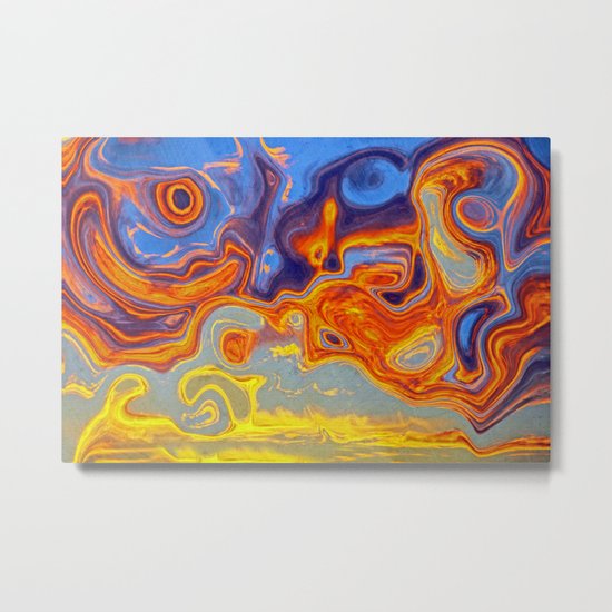 STORM CENTRES Metal Print