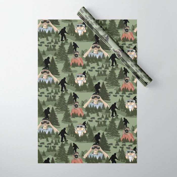 Looking for Big Foot Wrapping Paper