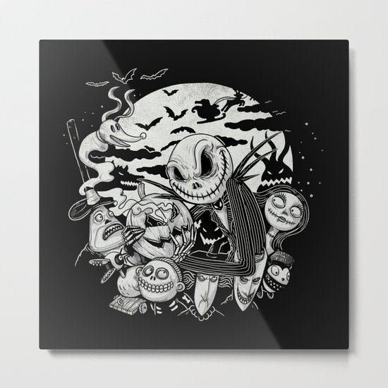 Filling Your Dreams to the Brim with Fright Metal Print