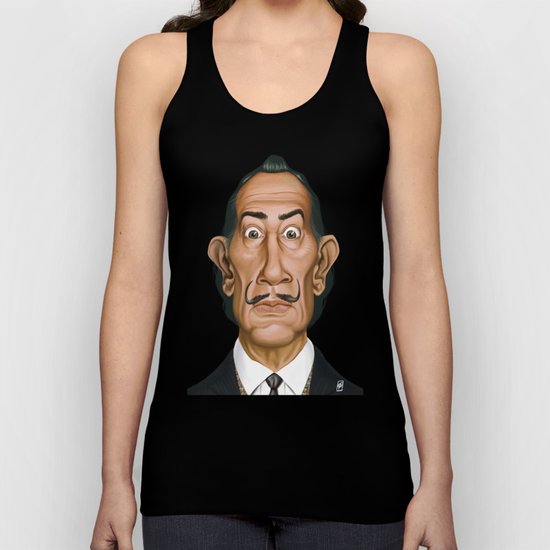 Celebrity Sunday ~ Salvador Dali Unisex Tank Top