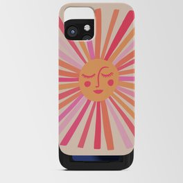 Sunshine – Pink iPhone Card Case