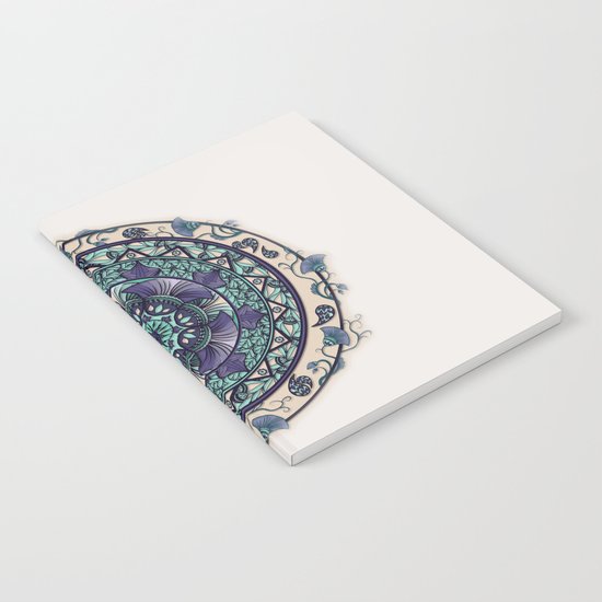 Morning Mist Mandala Notebook