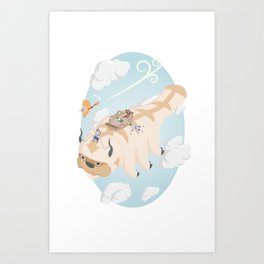 Zuko Art Prints For Any Decor Style Society6