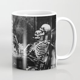 Six Skeletons Smoking Coffee Mug