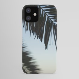 Palm Fronds at Dawn iPhone Case