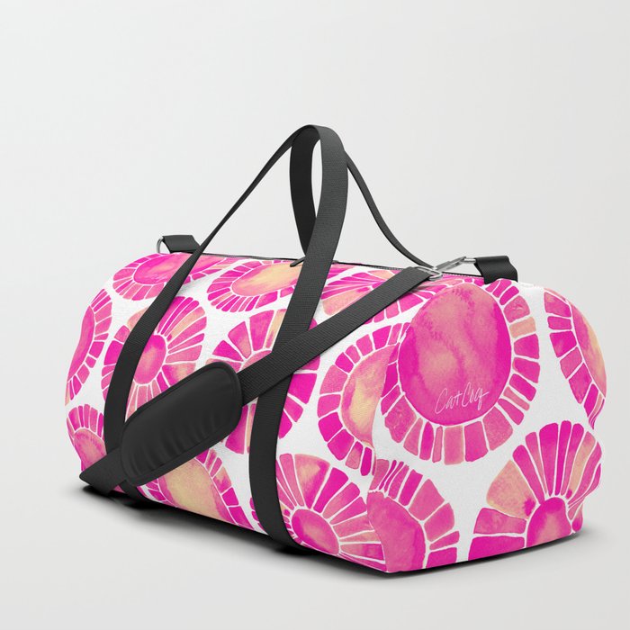 Sun Rays – Pink Duffle Bag