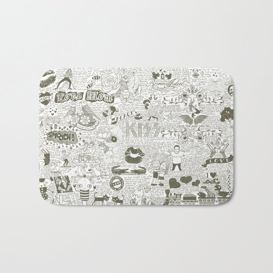 Love Stories Bath Mat