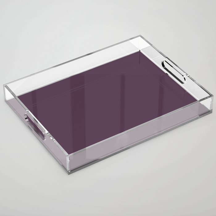 Grim Purple Acrylic Tray