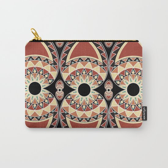 Ethnic petals. Pattern. Carry-All Pouch
