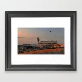 Flight: Murtala Muhammed Airport, Lagos, Nigeria Framed Art Print