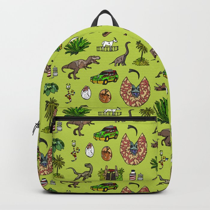 Jurassic pattern lighter Backpack