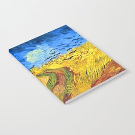 Vincent van Gogh "Wheatfield with crows" Notebook