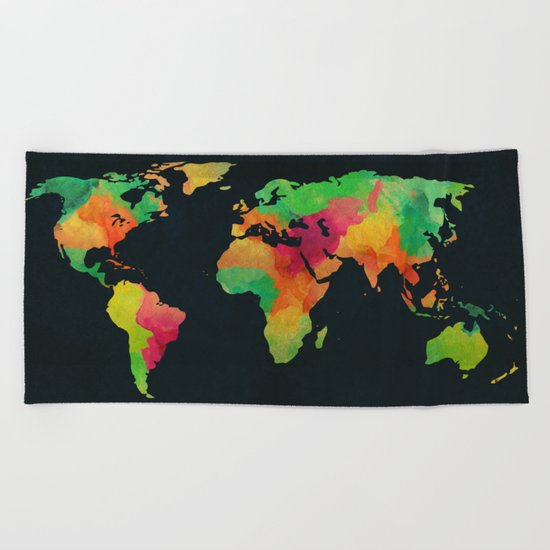 We are colorful Beach Towel