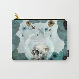 Looking glass skull Carry-All Pouch