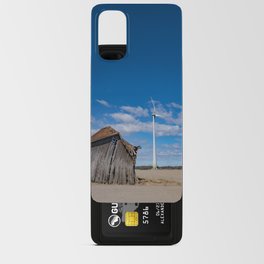 Windmill and barn, New and old Android Card Case