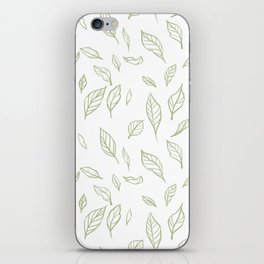 Leaf forest iPhone Skin