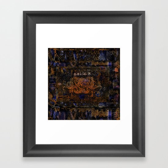 Emblem Framed Art Print