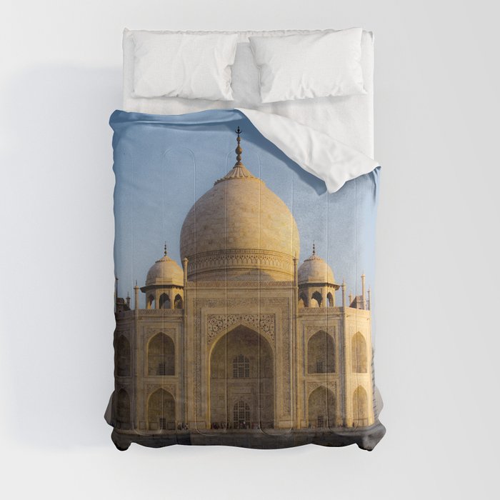 Taj Mahal Construction Comforter