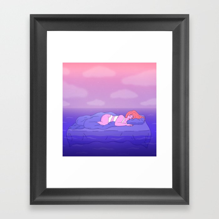 Ocean Bed Framed Art Print