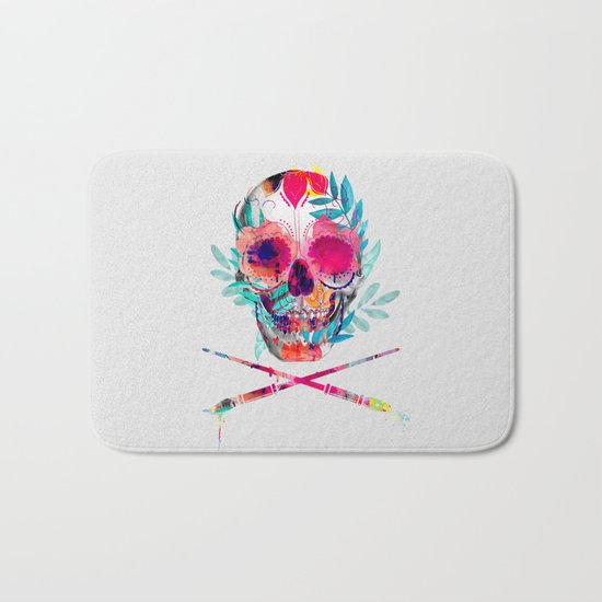 Skull III Bath Mat