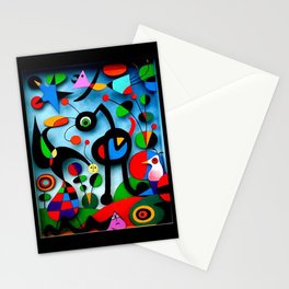 The Garden by Miro Stationery Cards