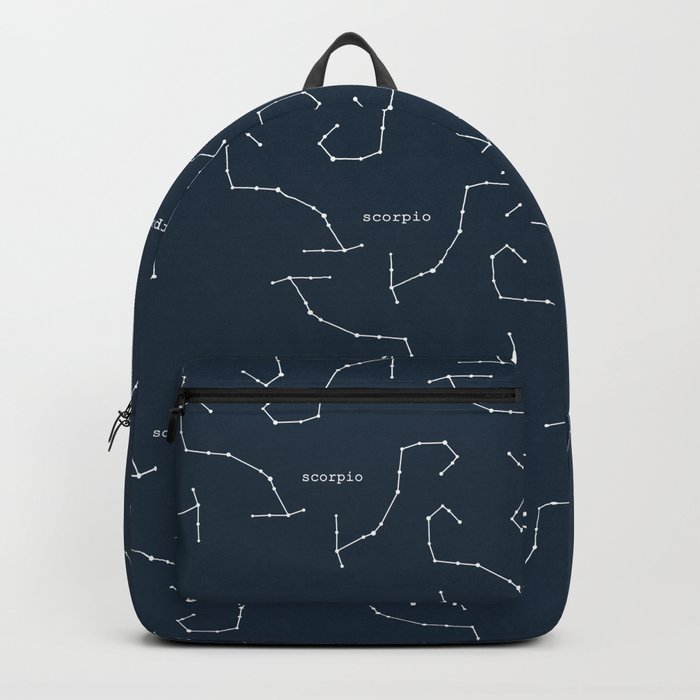 scorpio blue Backpack