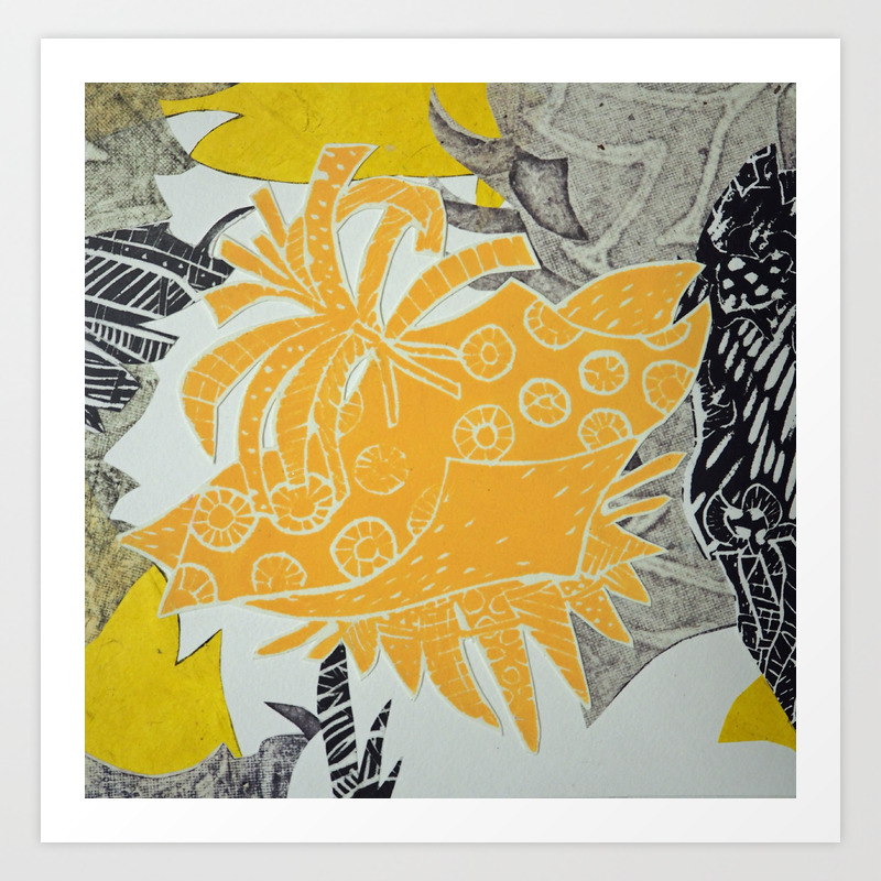 Modern Botanical Art Print By Cmasseyart Society6