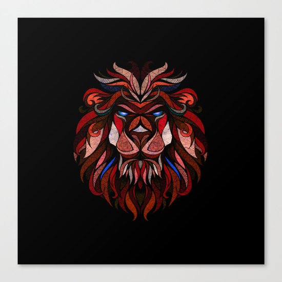 Red Lion Canvas Print