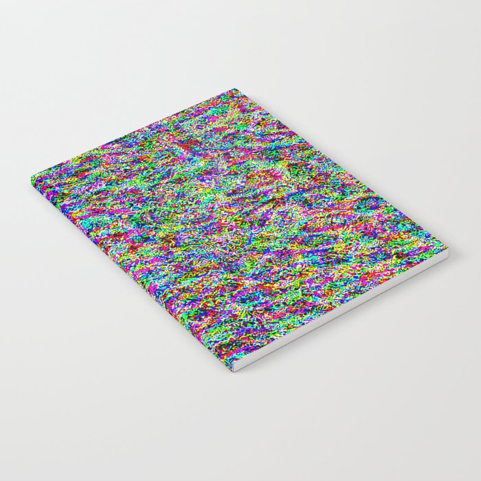 Rainbow Forest Abstract Design Notebook