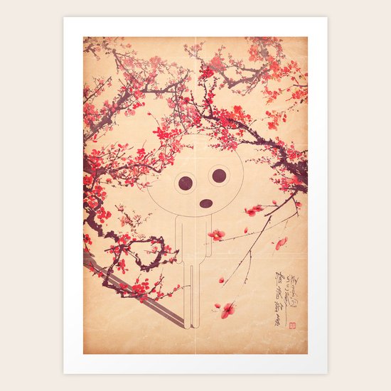 p e r p l e s s o Art Print