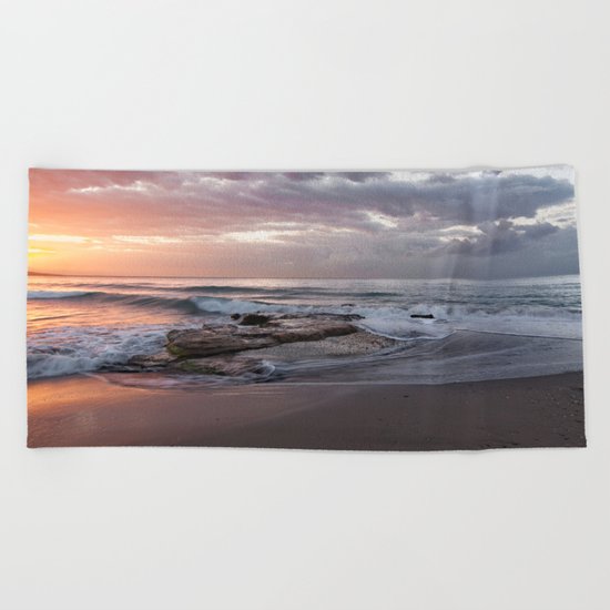 ocean bliss Beach Towel