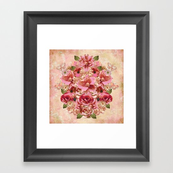 Daybreak Flourish Framed Art Print