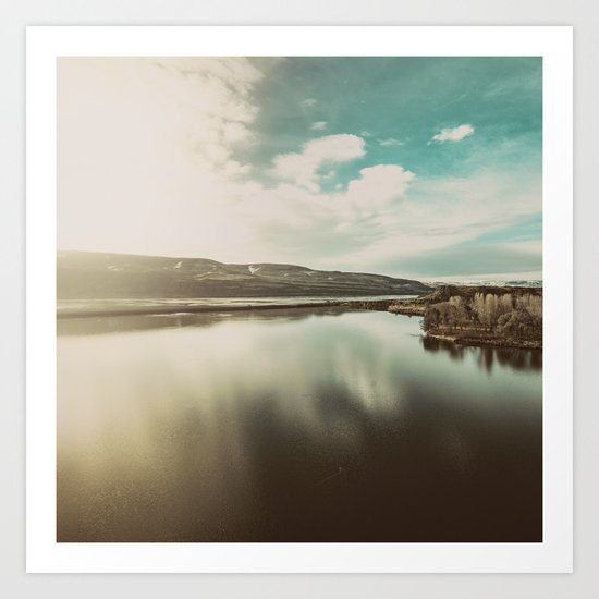 Columbia Hills Art Print