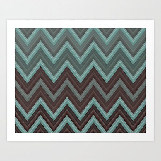 Demure Art Print