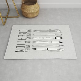 weapons of mass creation Rug