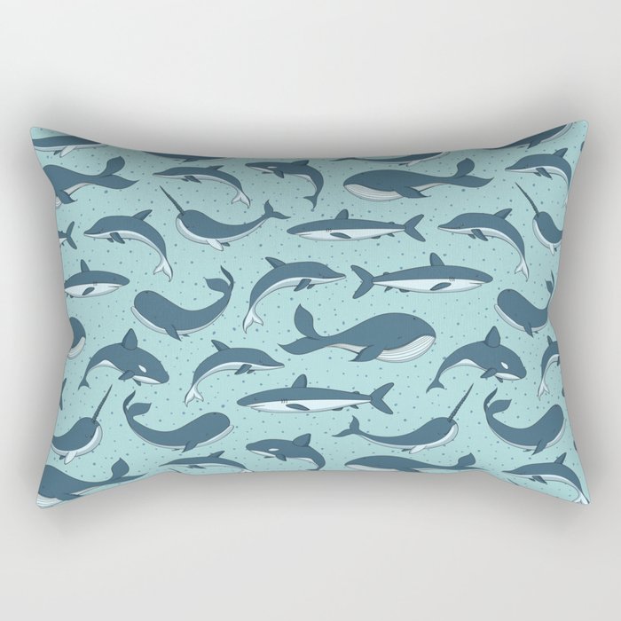 pillows with sea creatures