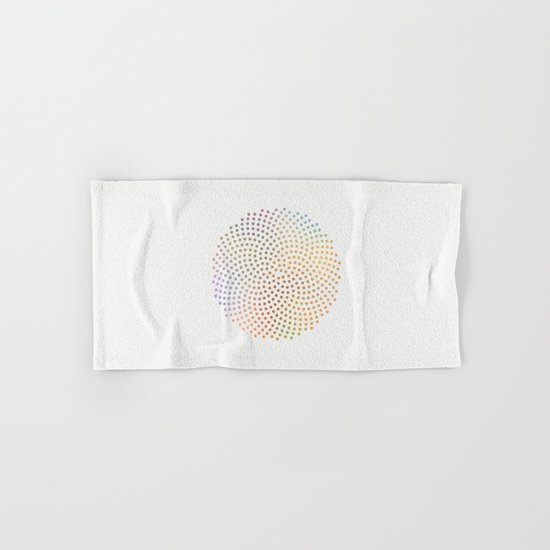 Spiral Dots Hand & Bath Towel