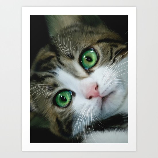 Kitty Cat Art Print