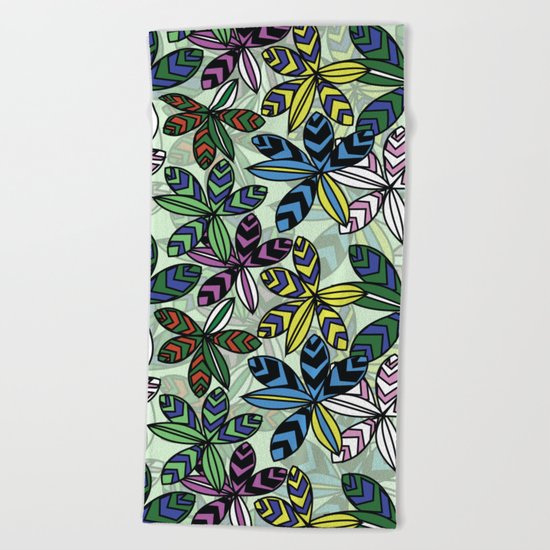 pattern 36 Beach Towel
