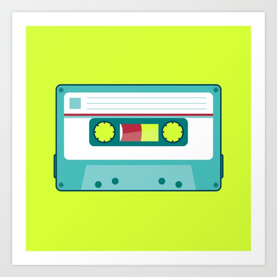 #54 Cassette Art Print