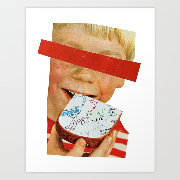 You Are What You Eat Art Print By Captain Spezzo Society6