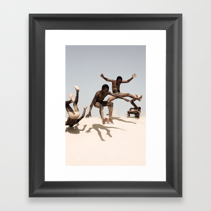 YOUNG VIBES Framed Art Print