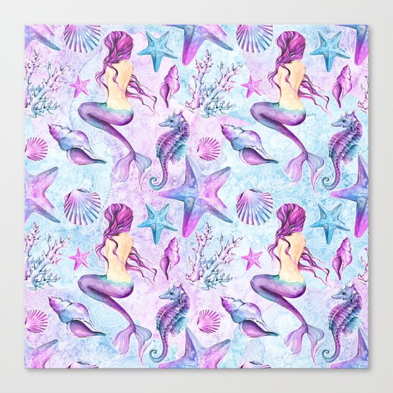 Enchanted Ocean #1 Canvas Print